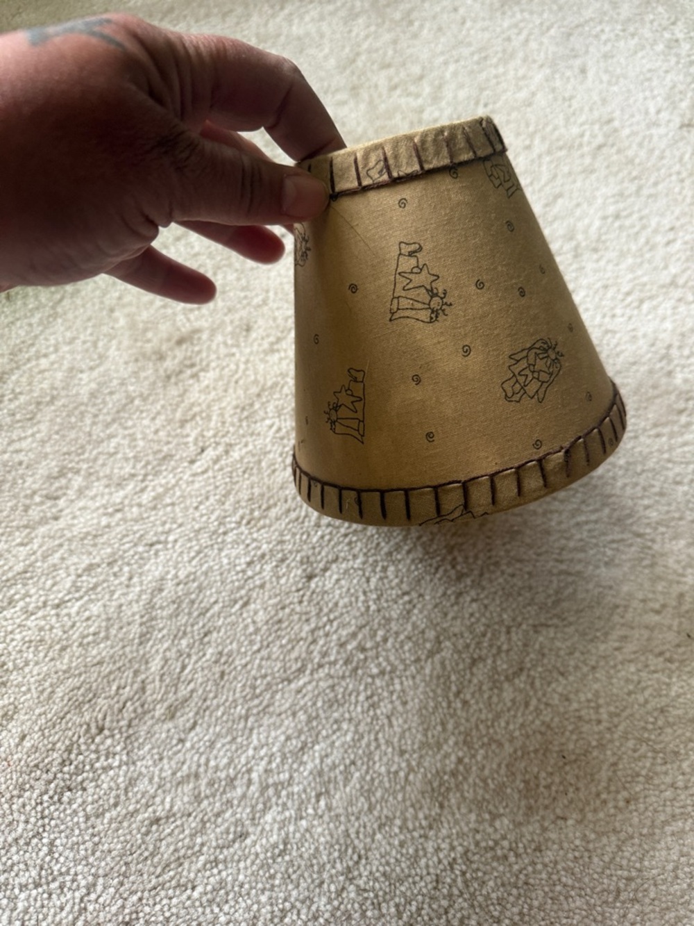 Gold Decorative Lamp Shade - Classic Home Accent
